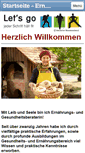 Mobile Screenshot of ernaehrungsberatung-karin-wild.de